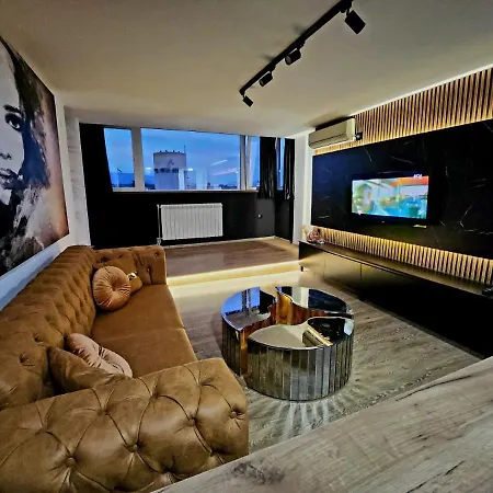Elisa Rooftop Luxury Apartments Skopie Exterior foto