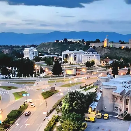 Elisa Rooftop Luxury Apartments Skopie Exterior foto